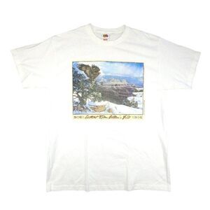 Vintage Southwest Indian Children T Shirt Mens Size Large White 90s Y2K Hawk